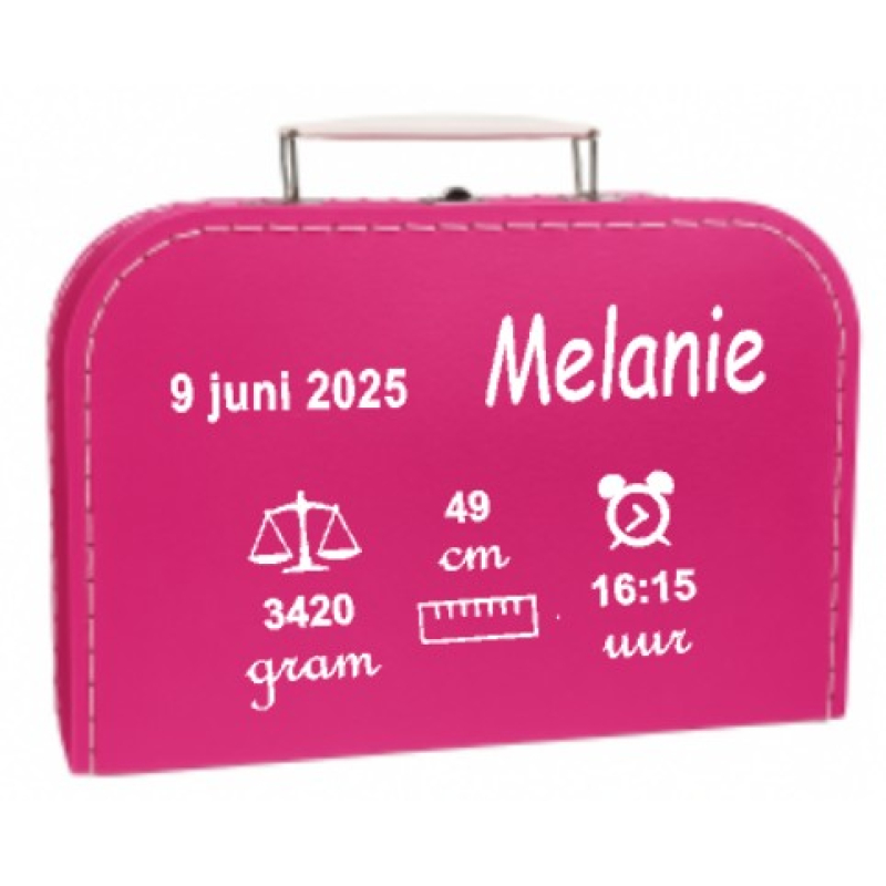 Geboorte koffer - herinnering