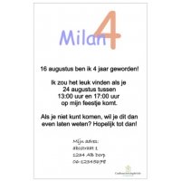 Uitnodiging kaart voertuigen