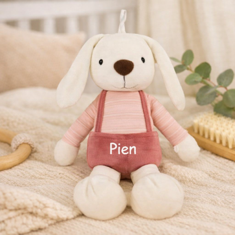 Knuffel Hond rood