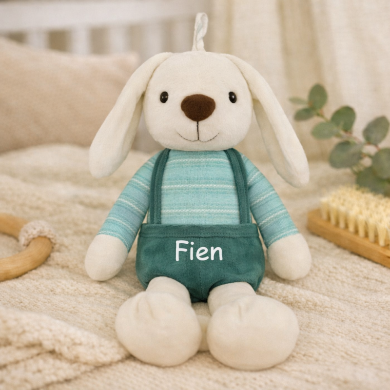 Knuffel Hond groen