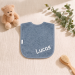 Slabje met naam - grey/blue
