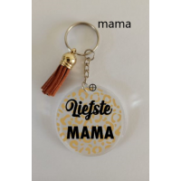 Sleutelhanger met naam - kwast