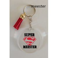 Sleutelhanger met naam - kwast