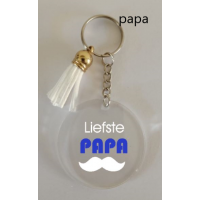 Sleutelhanger met naam - kwast