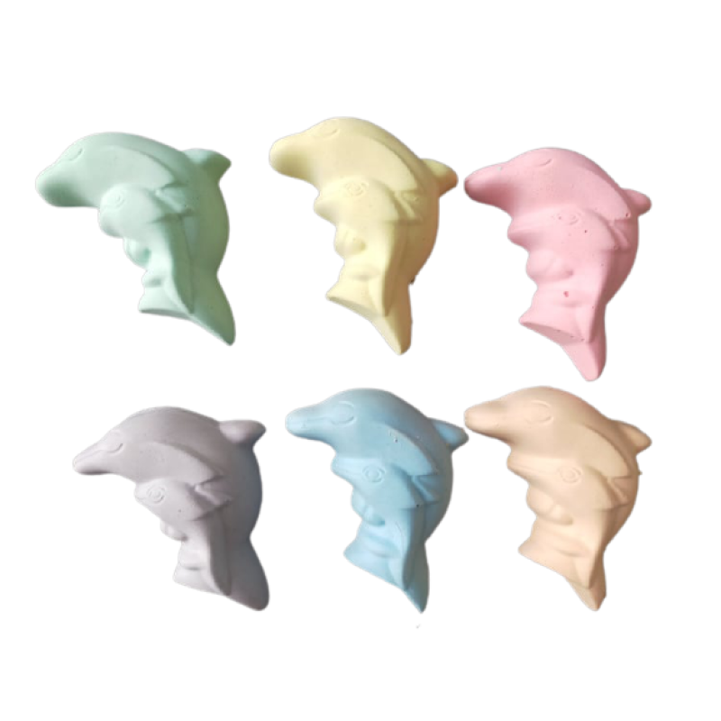 Dolfijn - stoepkrijt