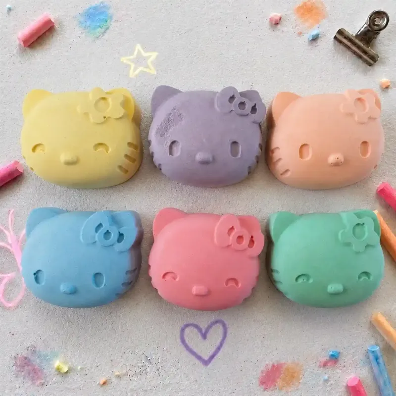 Hello Kitty - stoepkrijt