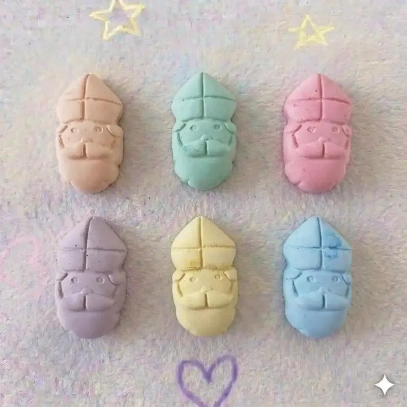 Sinterklaas - stoepkrijt