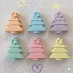 Kerstboom - stoepkrijt