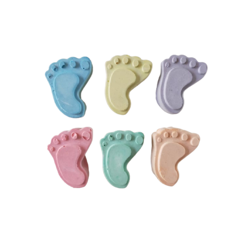 Voetjes - stoepkrijt