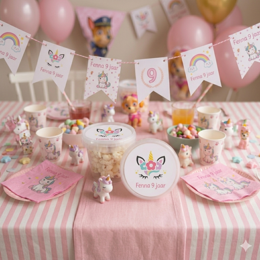 Bakje met deksel Unicorn