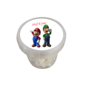 Bakje met deksel Mario en Luigi