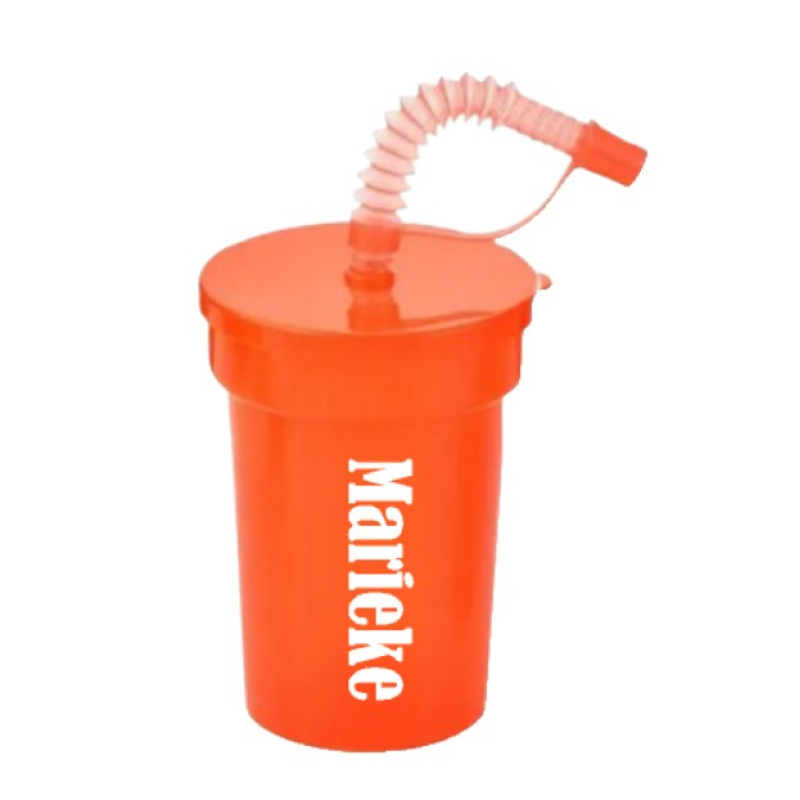 Bekers met rietje - Traktatie