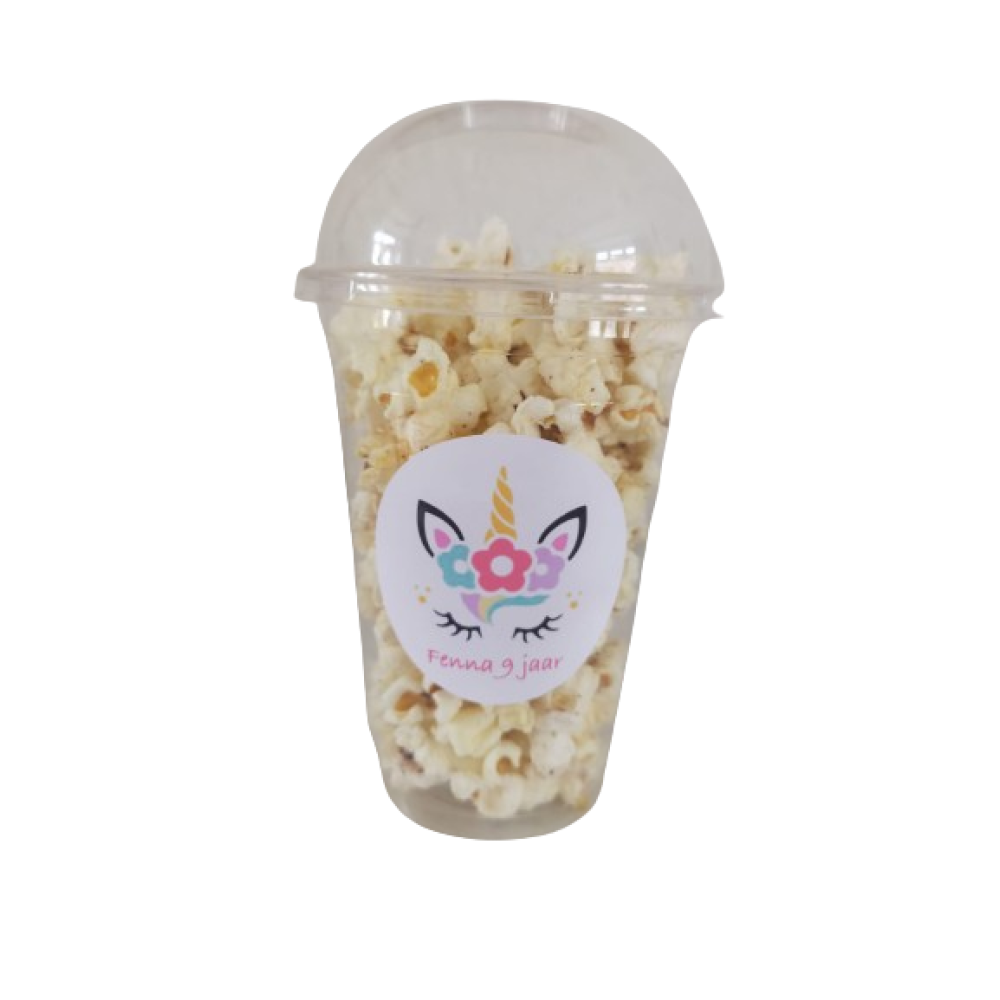 Popcorn beker Unicorn