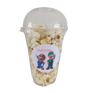 Popcorn beker Mario en Luigi Popcorn beker Mario en Luigi