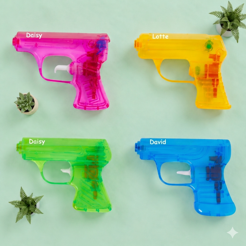Waterpistool met naam