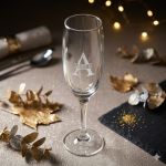 Champagneglas met naam 