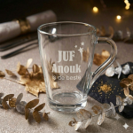 Theeglas voor juf of meester