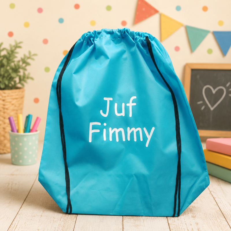Gym/sport/zwemtas voor juf of meester