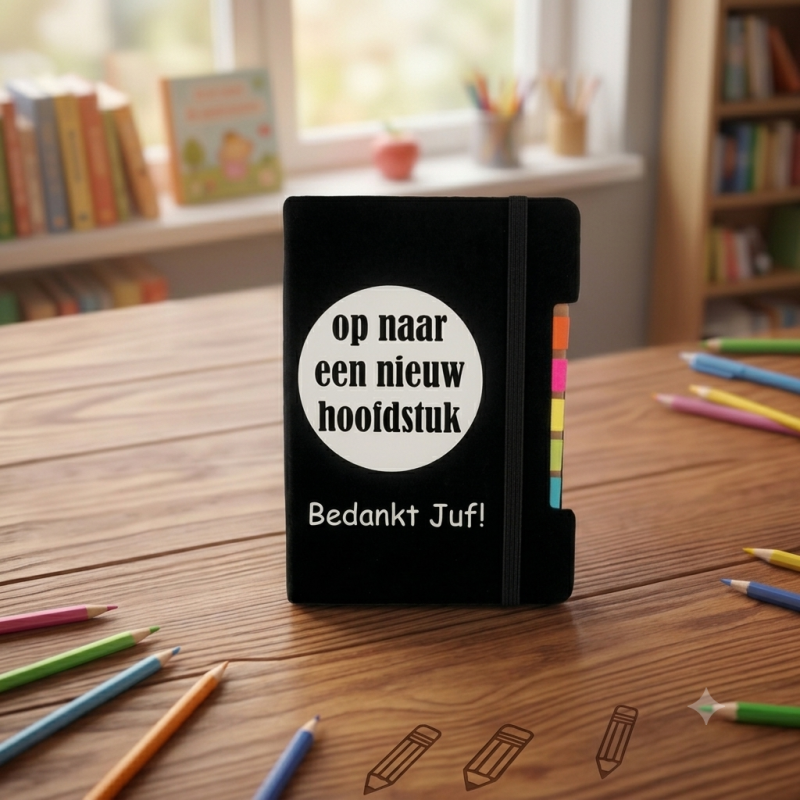 Notitieboekje voor juf of meester