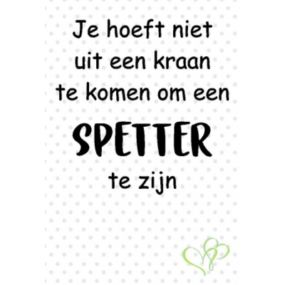 Spetter - kaart