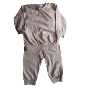 Kinder pyjama deep pink