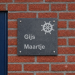 Naambord Stuurwiel