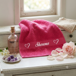 Badlaken met naam - 70x140