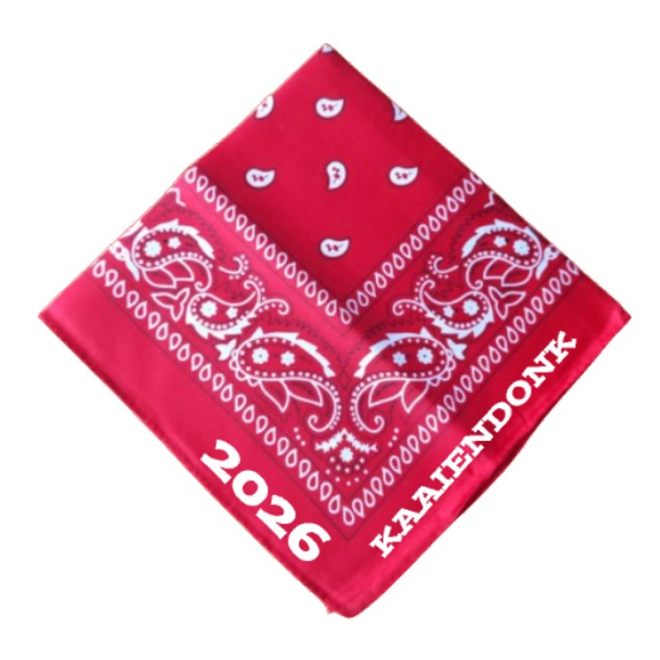 Zakdoek - boerenzakdoek - carnaval