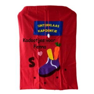 Vilten zak Sinterklaas - schoen