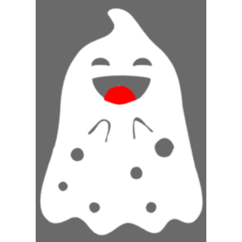 Spookjes (1) - raamsticker