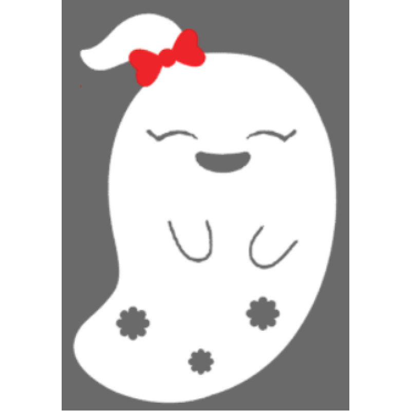 Spookjes (4) - raamsticker