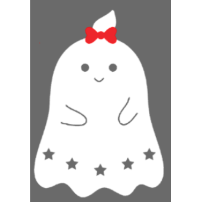 Spookjes (3) - raamsticker