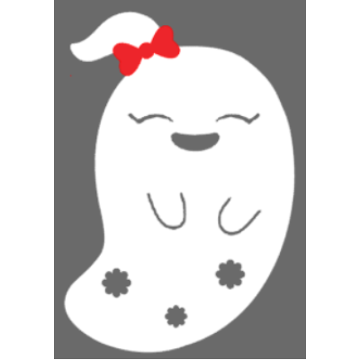 Spookjes (4) - raamsticker