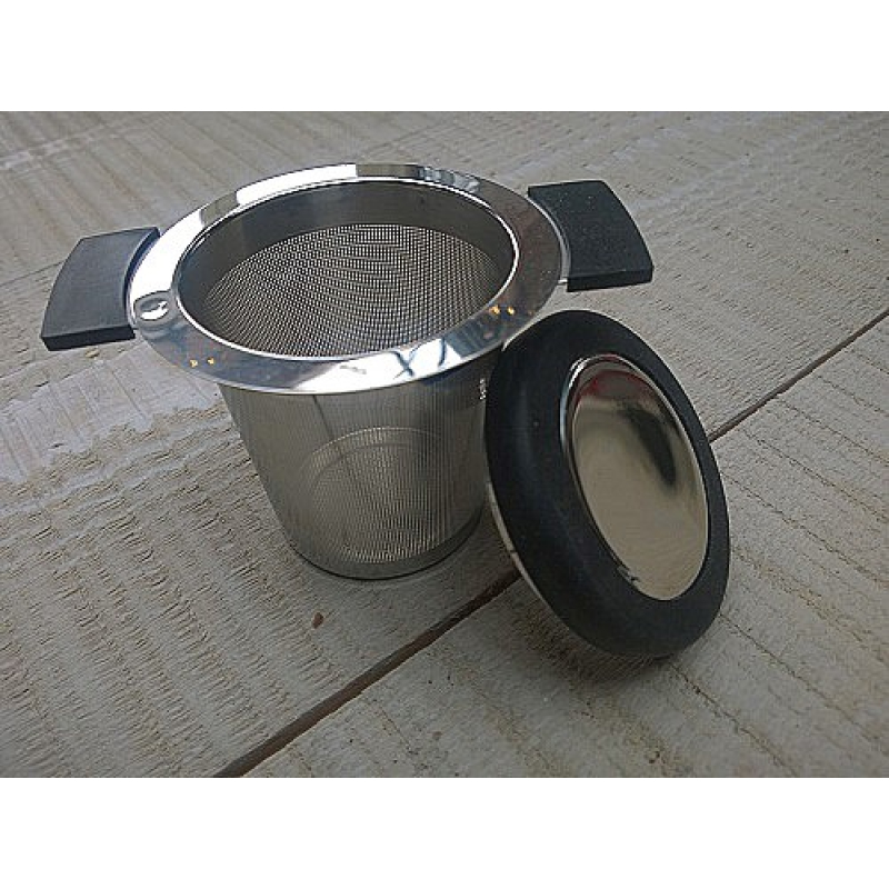 Theezeef met onderzetter