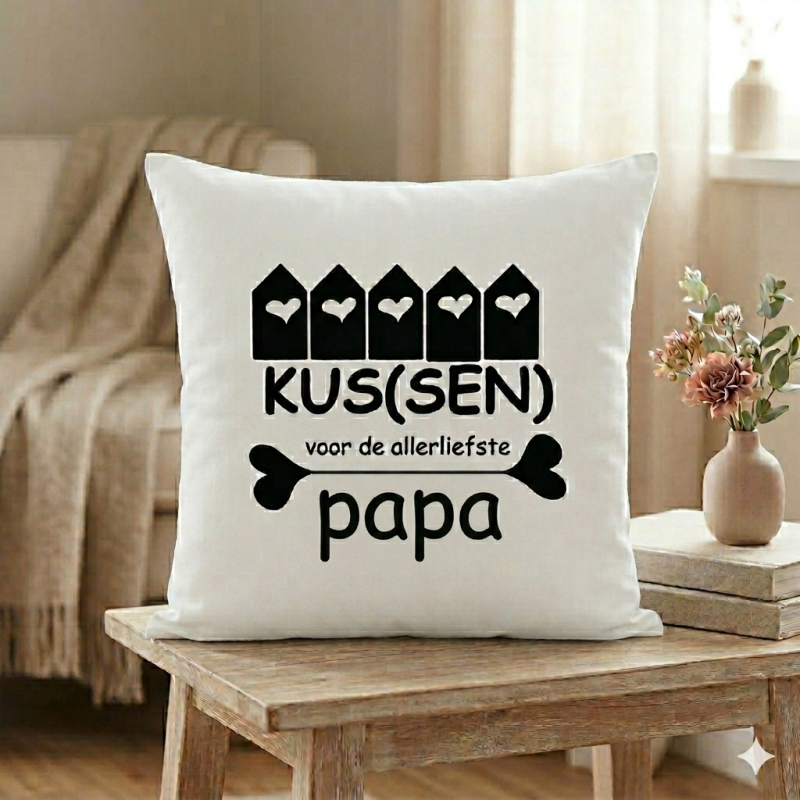 Kussenhoes papa - opa